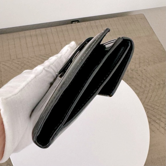 Prada Black Patent Compact Wallet - Picture 6 of 10